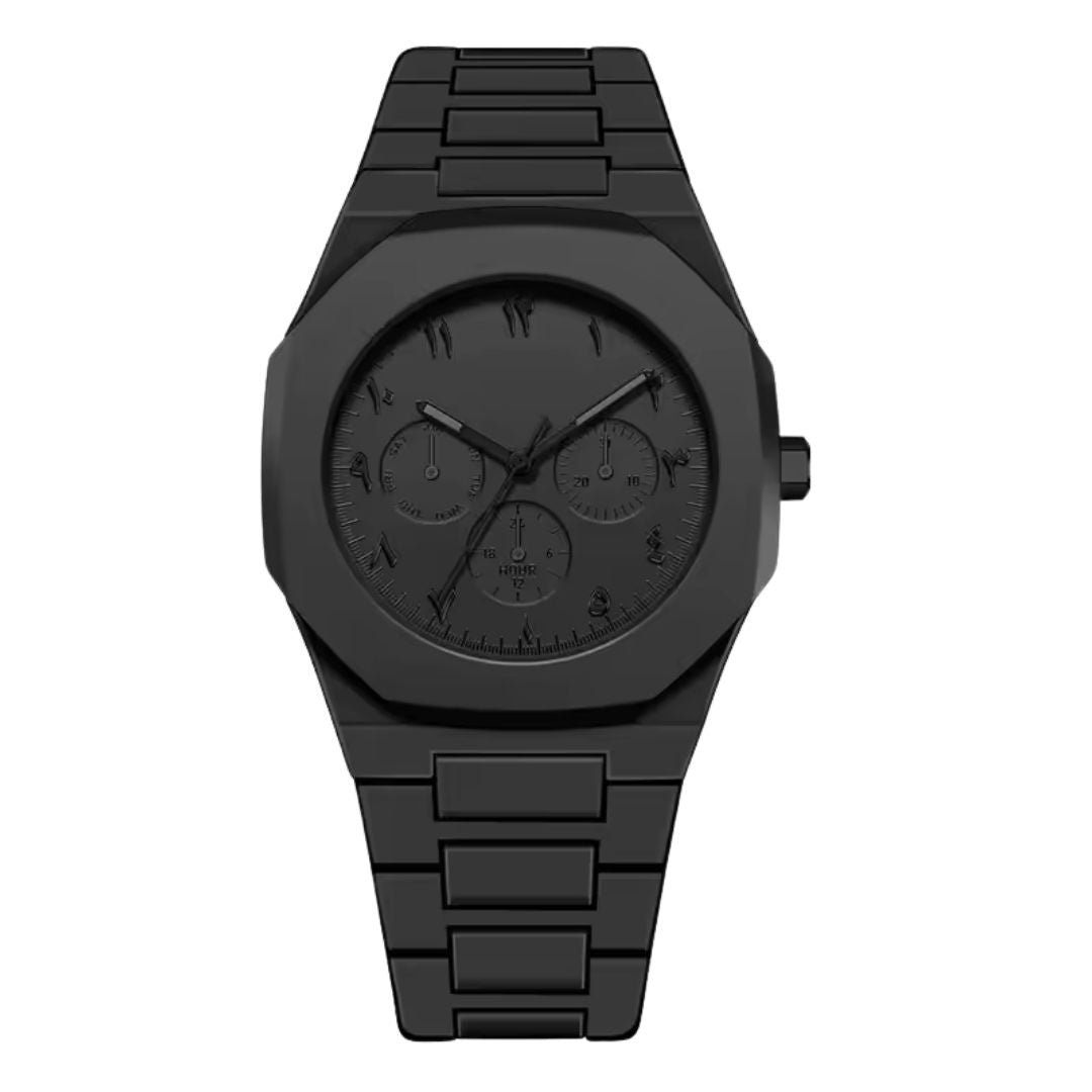 Montre Minimaliste à Chiffres Orientaux